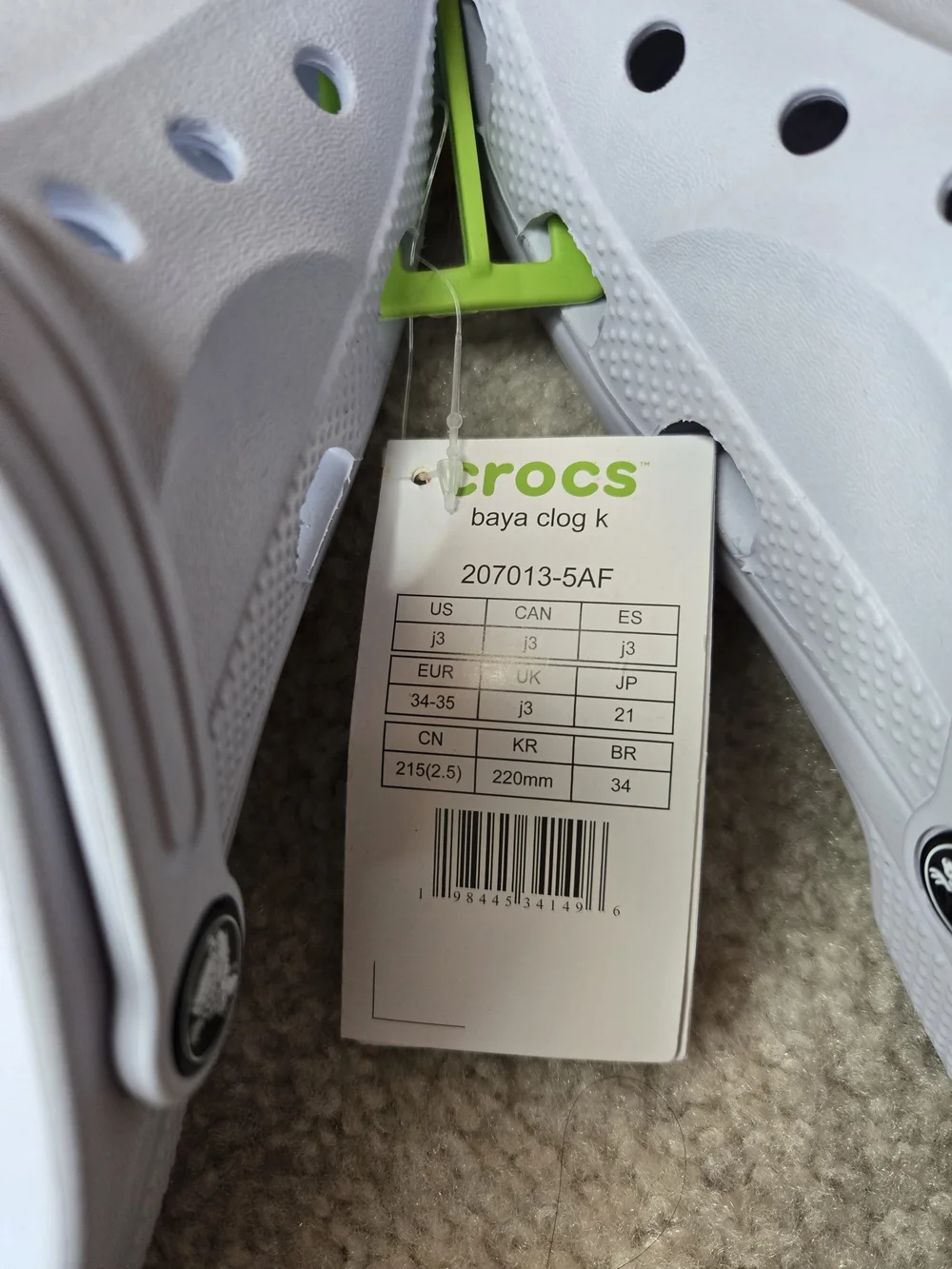 NEW CROCS Baya Mineral Blue Clogs
